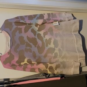 Rainbow lightweight sweatshirt